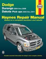 Dodge Durango (2004-2009) & Dakota (2005-2011) pick-ups Haynes Repair Manual (USA): 45234