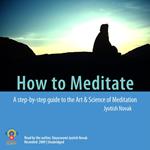 How to Meditate