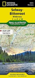 Selway-bitteroot Wilderness Map