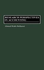 Research Perspectives in Accounting