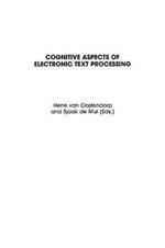 Cognitive Aspects of Electronic Text Processing