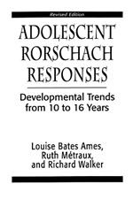 Adolescent Rorschach Responses: Developmental Trends from Ten to Sixteen Years