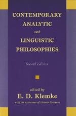 Contemporary Analytic and Linguistic Philosophies