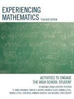 Experiencing Mathematics: Activities to Engage the High School Student