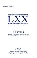 I Esdras: From Origin to Translation