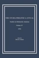 The Studia Philonica Annual, IV, 1992