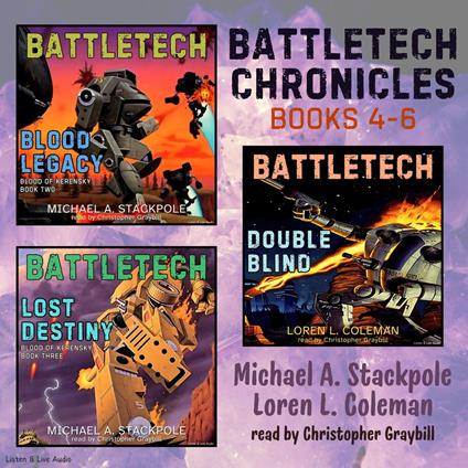 BattleTech Chronicles Books 4 - 6