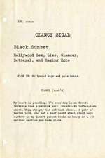 Black Sunset: Hollywood Sex, Lies, Glamour, Betrayal and Raging Egos