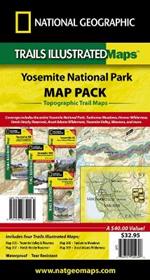Yosemite National Park, Map Pack Bundle: Trails Illustrated National Parks