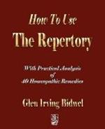 How To Use The Repertory