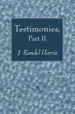 Testimonies, Part II