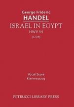 Israel in Egypt, HWV 54: Vocal score