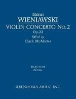 Violin Concerto No.2, Op.22: Study score