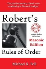 Robert's Rules of Order: Masonic Edition