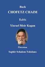 Buch CHOFETZ CHAIM - Den Mund behalten