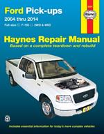 Ford full-size petrol pick-ups F-150 2WD & 4WD (2004-2014) Haynes Repair Manual (USA): 2004-14