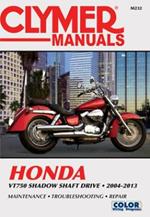 Honda VT750 Shadow Shaft Drive Motorcycle (2004-2013) Service Repair Manual: 2004-13