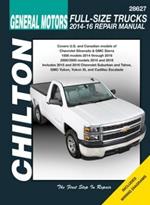Chevrolet Silverado (Chilton): 2014-2016