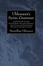 Uhlemann's Syriac Grammar