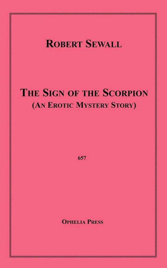 The Sign of the Scorpion