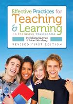 Effective Practices for Teaching and Learning in Inclusive Classrooms