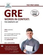 GRE Words In Context: The Complete List