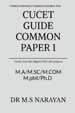 Cucet Guide Common Paper 1