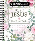 Brain Games - Words of Jesus Word Search Puzzles (320 Pages)