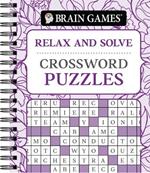 Brain Games - Relax and Solve: Crossword Puzzles (Pattern Cover)