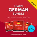 Learn German Bundle - Easy Introduction for Beginners (Level 1)