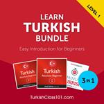 Learn Turkish Bundle - Easy Introduction for Beginners (Level 1)