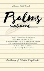 Psalms Continued: A Collection of Modern Day Psalms