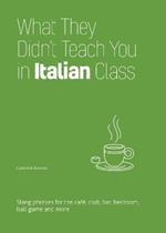 What They Didn't Teach You In Italian Class