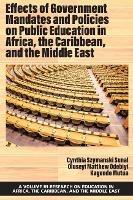 Effects of Government Mandates and Policies on Public Education in Africa, the Caribbean, and the Middle East