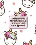 Unicorn Gratitude Journal For Girls: Teach Mindfulness Children's Happiness Notebook Sketch and Doodle Too