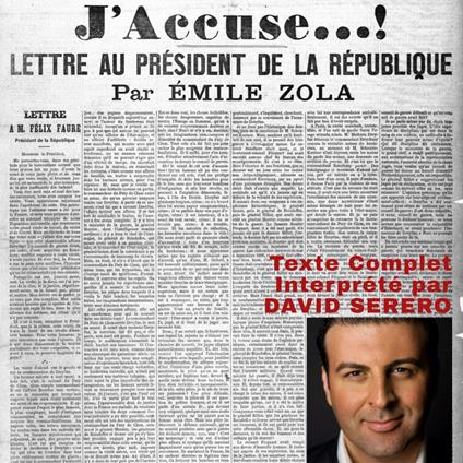 "J'ACCUSE" par Emile Zola