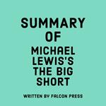 Summary of Michael Lewis's The Big Short