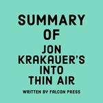 Summary of Jon Krakauer's Into Thin Air