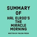 Summary of Hal Elrod's The Miracle Morning