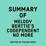 Summary of Melody Beattie's Codependent No More