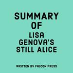 Summary of Lisa Genova's Still Alice