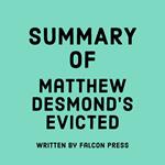 Summary of Matthew Desmond’s Evicted