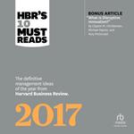 HBR's 10 Must Reads 2017