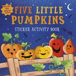 Five Little Pumpkins sticker activity book