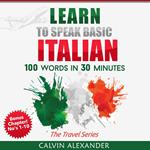 Learn To Speak Basic Italian