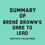 Summary of Brené Brown’s Dare to Lead