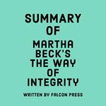 Summary of Martha Beck's The Way of Integrity