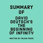 Summary of David Deutsch's The Beginning of Infinity