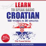 Learn To Speak Basic Croatian