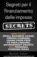 Segreti per il finanziamento delle imprese